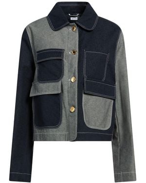 Thom Browne Denim Outerwear Cotton - Blue