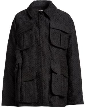 Cecilie Bahnsen Jacket Polyester, Polyamide - Black