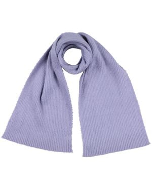 Grifoni Lilac Scarf Cotton, Polyamide, Elastane - Purple