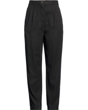 Twinset Trousers Lyocell - Black