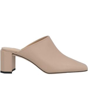 BY FAR Mules & Clogs - Natural