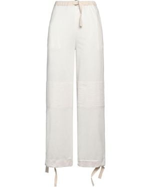 Jil Sander Pants Cotton - White
