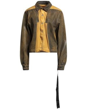 Rick Owens Denim Outerwear - White