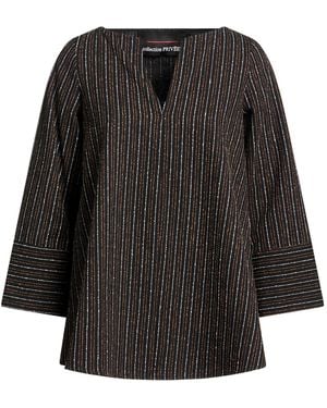 Collection Privée Top Polyester, Rayon, Elastic Fibers - Black