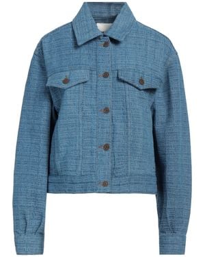 Sandro Denim Outerwear Cotton - Blue