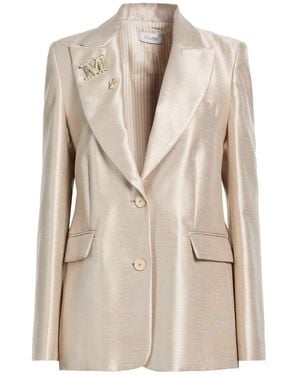 Motel Blazer Viscose, Polyester - Natural