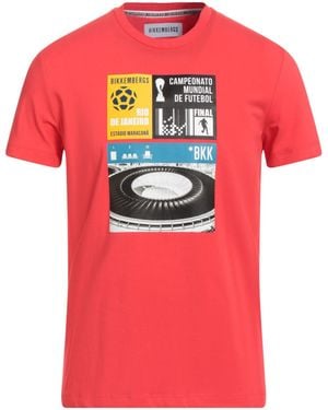 Bikkembergs T-Shirt Cotton, Elastane - Pink