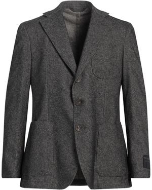 Messagerie Patrizio Piscaglia Blazer Wool, Polyester, Elastane - Black