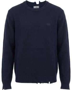 DIESEL Pullover - Blu