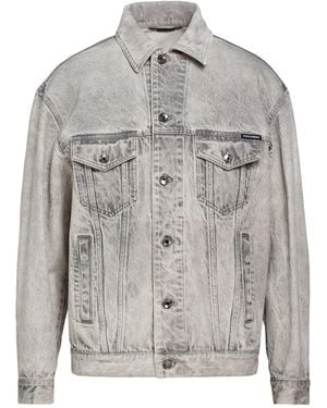 Dolce & Gabbana Denim Outerwear Cotton - Gray