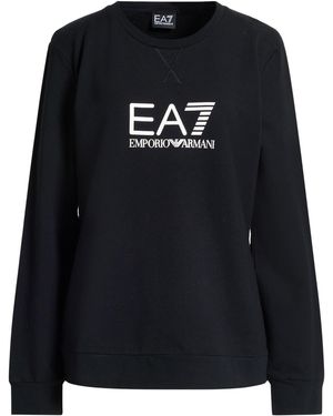 EA7 Sweatshirt Cotton, Elastane - Black