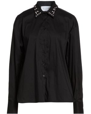Kaos Shirt Cotton, Polyamide, Elastane - Black