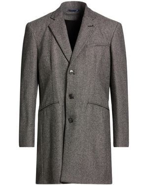 Tru Trussardi Coat Virgin Wool, Polyamide, Cashmere - Gray