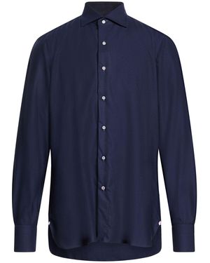 Isaia Shirt Cashmere - Blue