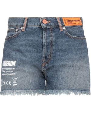 Heron Preston Shorts Jeans - Blu