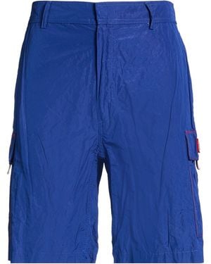 Iceberg Shorts & Bermuda Shorts Polyester, Metallic Fibre - Blue