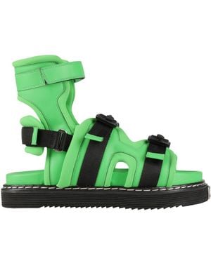 Dolce & Gabbana Lime Sandals Textile Fibers - Green