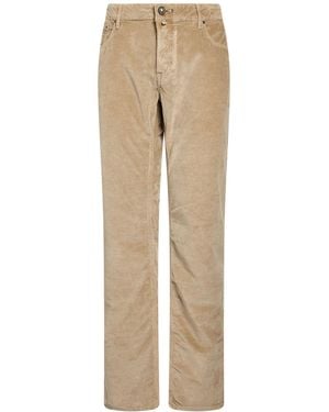 Hand Picked Trouser - Natural