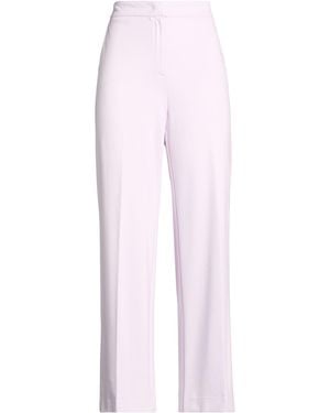 Marella Lilac Trousers Viscose, Polyamide, Elastane - Pink