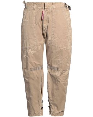 DSquared² Trousers Cotton - Natural