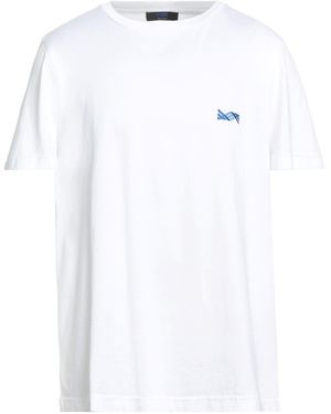 Kiton T-Shirt Giza 45 Cotton - White