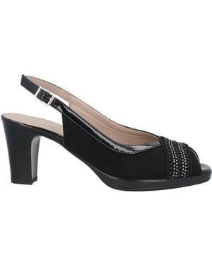 Cinzia Soft Sandals - Black