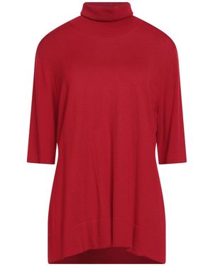 Marina Rinaldi Turtleneck Virgin Wool - Red