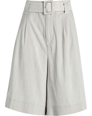 Ganni Shorts & Bermuda Shorts - Grey