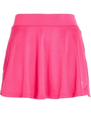EA7 Fuchsia Mini Skirt Polyester, Elastane - Pink