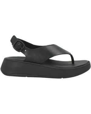 Fitflop Thong Sandal Leather - Black