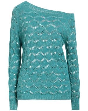 Pink Memories Jumper - Blue
