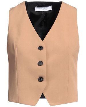 Kaos Camel Tailored Vest Polyester, Viscose, Elastane - Blue
