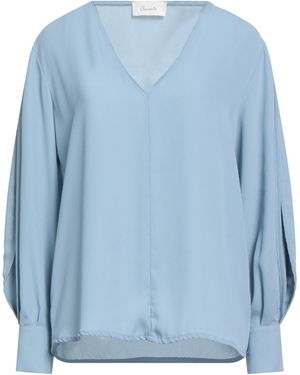 Souvenir Clubbing Azure Top Polyester - Blue
