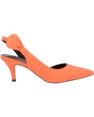 Luciano Barachini Coral Court Shoes Leather - Pink