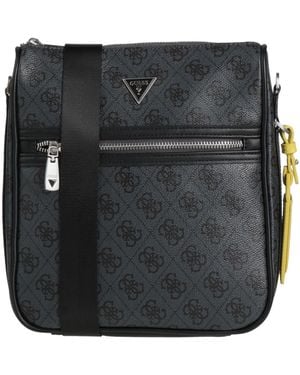 Guess Bolso Con Bandolera - Negro