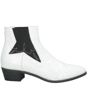 Pantanetti Ankle Boots Leather - White