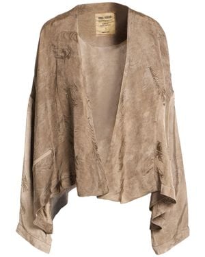 Uma Wang Khaki Jacket Viscose - Brown