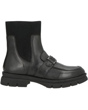 Melluso Ankle Boots Leather - Black