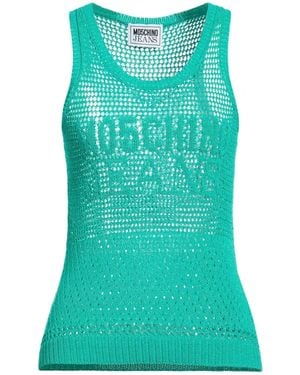 Moschino Top Cotton, Polyamide - Green
