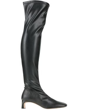 Odissi Boot Textile Fibers - Black