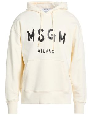 MSGM Sudadera - Blanco