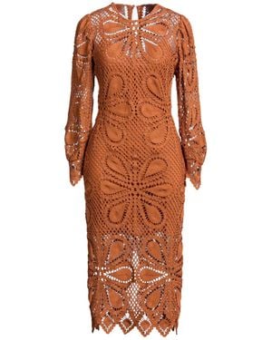 Ba&sh Midi Dress - Orange