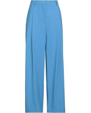 Grifoni Trousers Polyester, Virgin Wool, Elastane - Blue