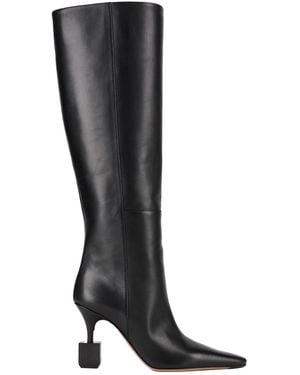 Jacquemus Boot Leather - Black