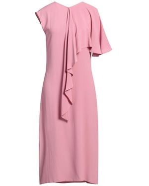MEIMEIJ Midi Dress Acetate, Silk - Pink