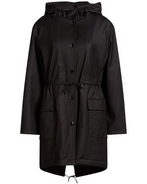 Moschino Coat Polyamide, Cotton, Elastane - Black