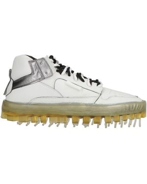 RBRSL RUBBER SOUL Trainers Leather - White