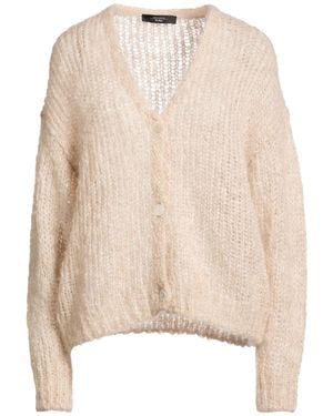 Weekend by Maxmara Cardigan Mohair Wool, Polyamide, Wool - Natural