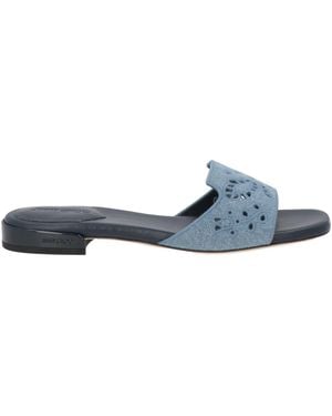 Jimmy Choo Sandals Textile Fibers - Blue