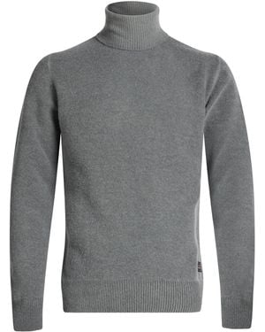 40weft Turtleneck Wool, Polyamide - Gray
